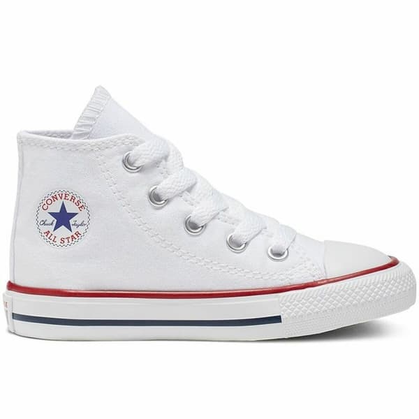 Badskor för småbarn Converse Chuck Taylor All Star High Vit - 26