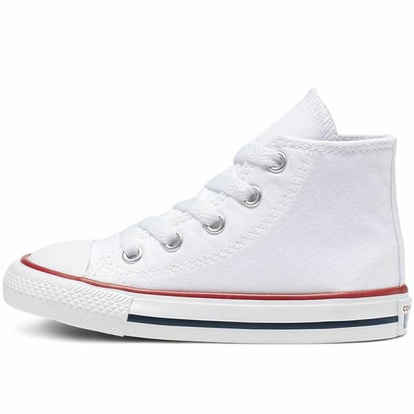 Badskor för småbarn Converse Chuck Taylor All Star High Vit - 19