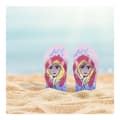 Miniatyrbild 2 av 5: Strandtofflor för barn Frozen Lila - 33