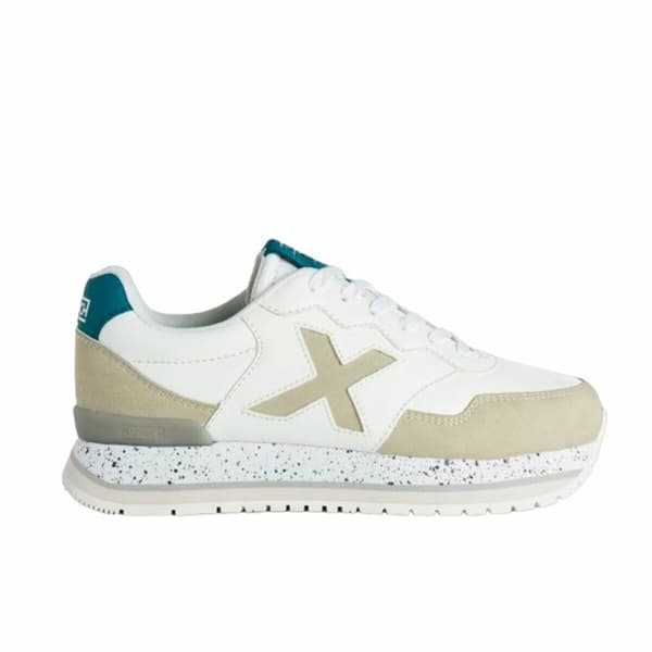 Kvinde Casual Sneakers Munich Dash Sky 13 Hvid Beige - 37