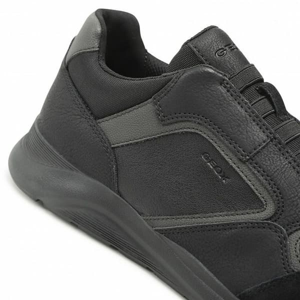 Sportskor Casual Herr Geox Damiano Svart - 42