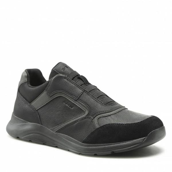 Sportskor Casual Herr Geox Damiano Svart - 42