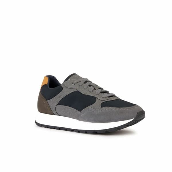 Sportskor Casual Herr Geox Vicenda Grå - 44
