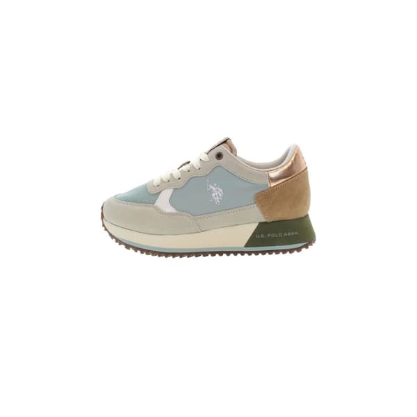 Gymnastiksko, Dam U.S. Polo Assn. SACHA002 LBE TAN01 Blå - 40