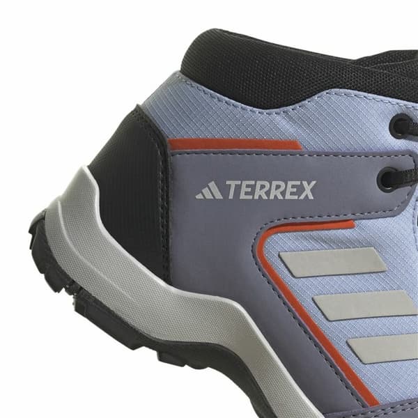 Sportssko til børn Adidas Terrex HyperHiker Mid Blå - 30.5