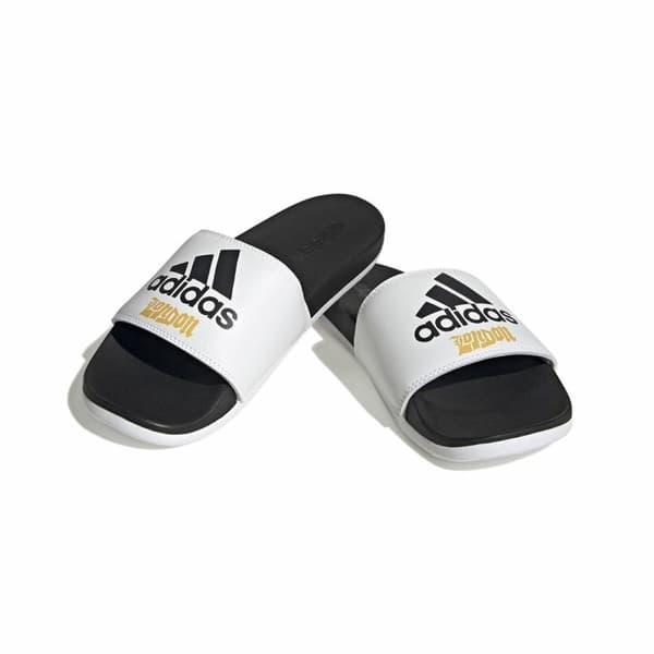 Klipklappere til mænd Adidas Adilette Comfort Hvid - 39 1/3