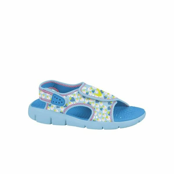 Flip Flops for Barn Nike Sunay Adjust Blå - 35