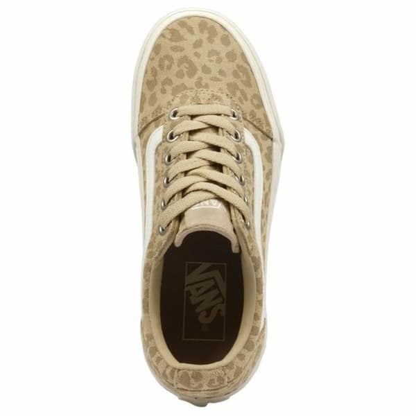 Hverdagssko For Kvinner Vans Ward Leopard Beige - 36