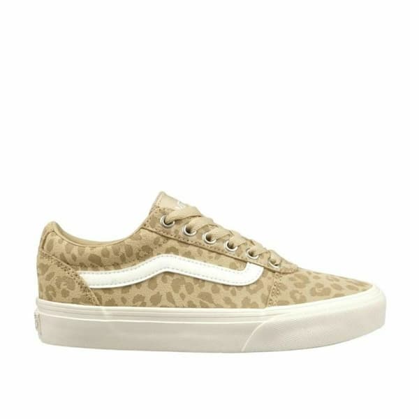 Hverdagssko For Kvinner Vans Ward Leopard Beige - 36