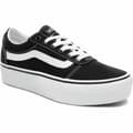 Miniatyrbilde 6 av 8: Hverdagssko For Kvinner Vans Ward Platform Svart - 36