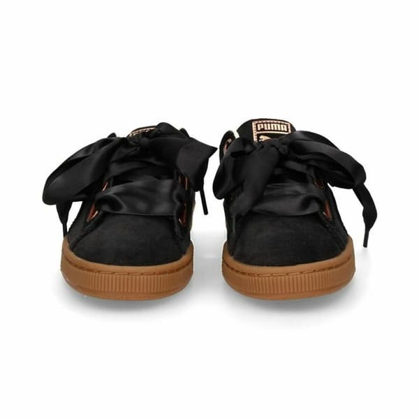 Sportsjoggesko for kvinner Puma  Basket Heart Corduroy Svart - 36