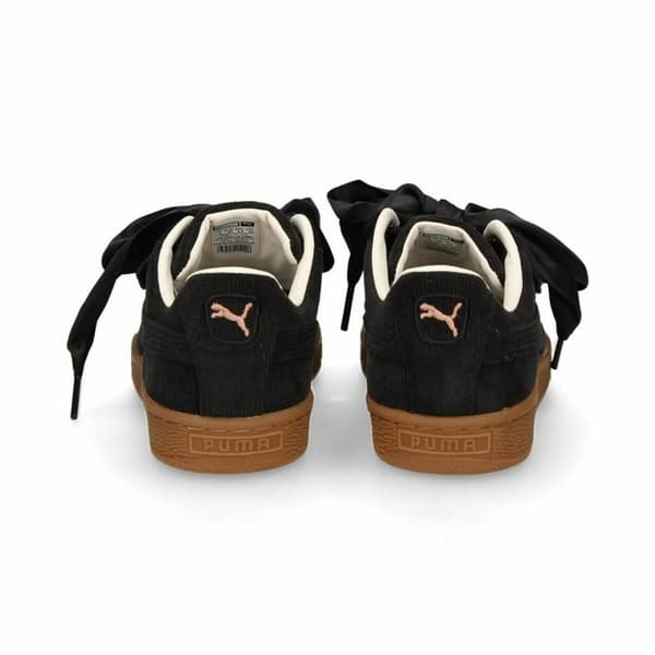 Sportsjoggesko for kvinner Puma Basket Heart Corduroy Svart - 36