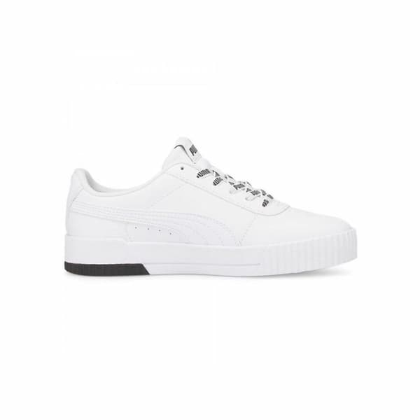 Sportsjoggesko for kvinner Puma Carina Logomania Hvit - 36
