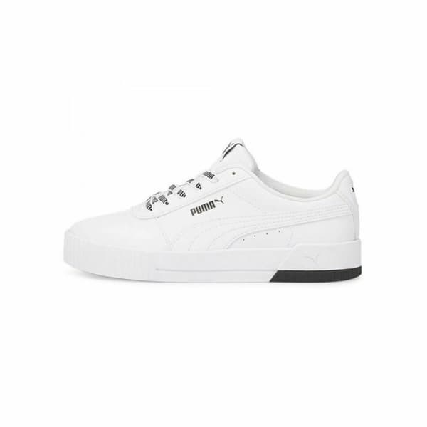 Sportsjoggesko for kvinner Puma Carina Logomania Hvit - 36