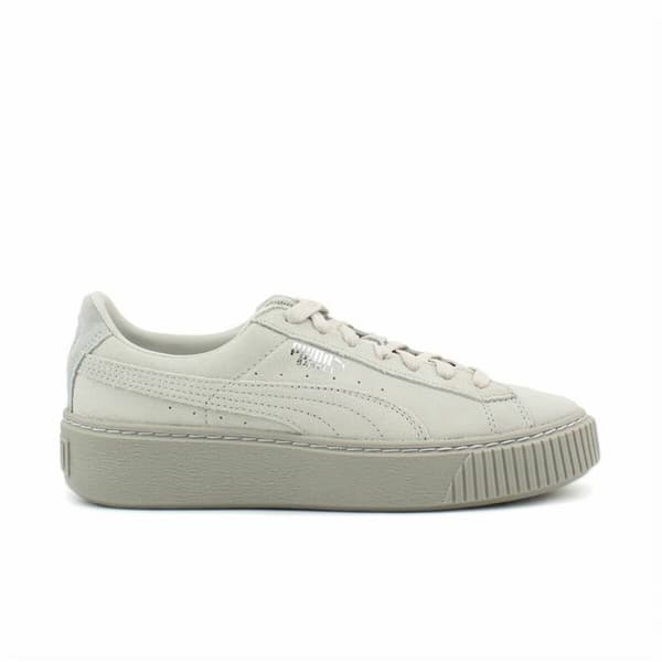 Sportsjoggesko for kvinner Puma Basket Platform Reset Hvit - 36