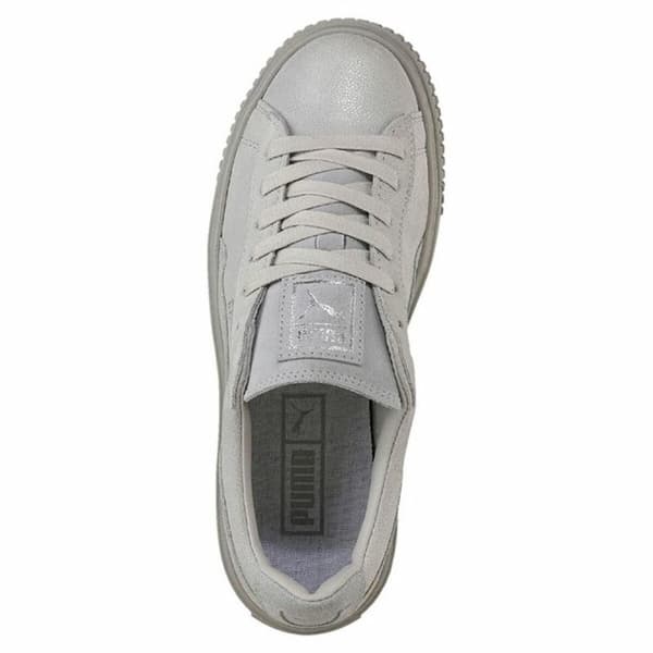 Sportsjoggesko for kvinner Puma Basket Platform Reset Hvit - 36