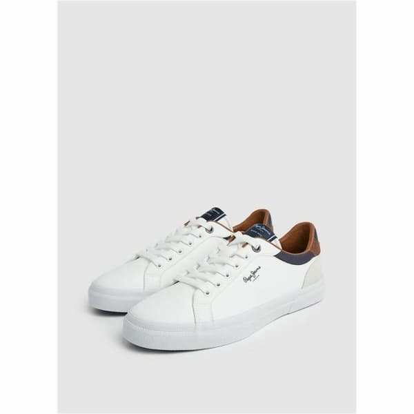 Joggesko for menn Pepe Jeans Kenton Court Hvit - 42