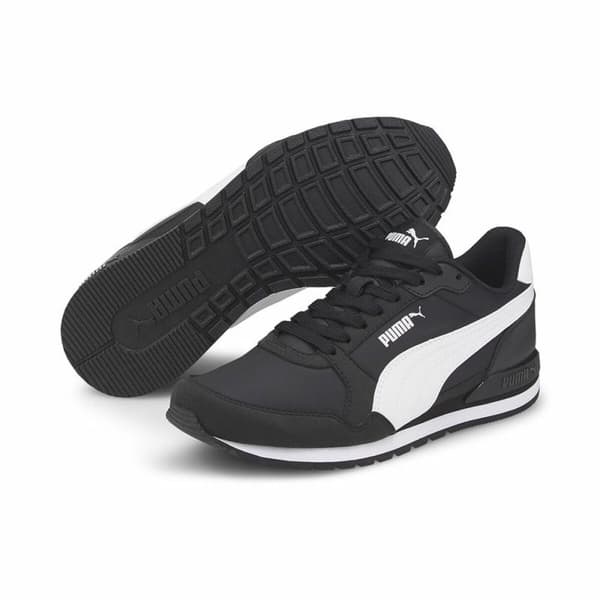 Joggesko for barn Puma St Runner V3 Svart - 39
