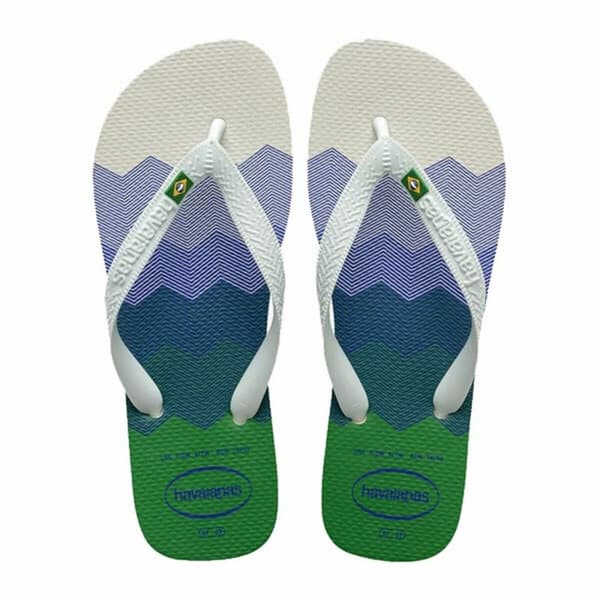 Flip Flops for kvinner Havaianas Brasil Fresh Hvit - 44-45