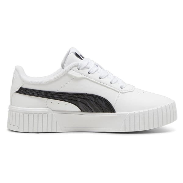 Puma Carina 2.0 Zebra Sko Hvid EU 32 Dreng