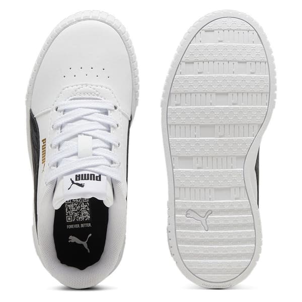 Puma Carina 2.0 Zebra Sko Hvid EU 32 Dreng