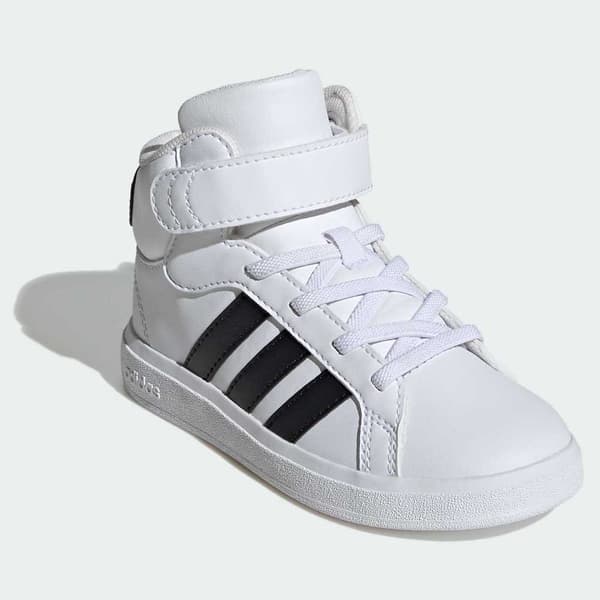 Adidas Grand Court Mid Sko Hvid EU 30 1/2 Dreng