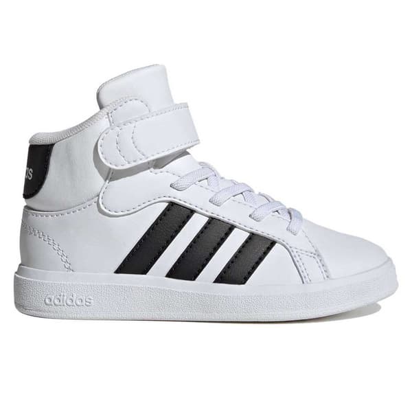 Adidas Grand Court Mid Sko Hvid EU 30 1/2 Dreng