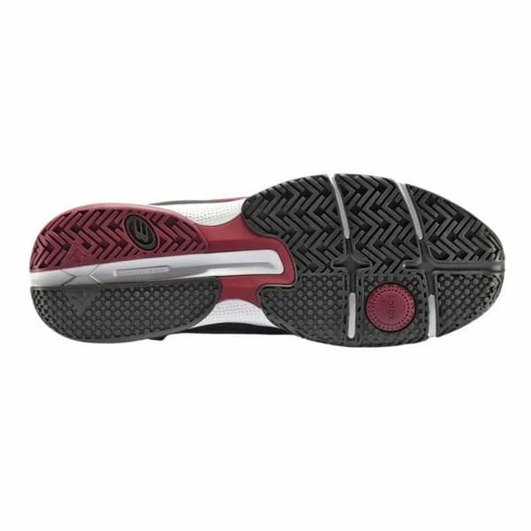 Miesten lenkkitossut Bullpadel Hack Hybrid Fly 22l Tummanpunainen - 43.5
