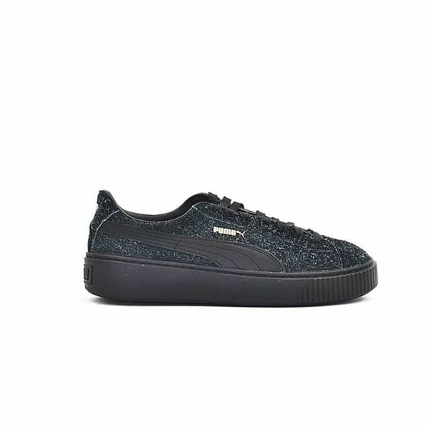 Naisten lenkkikengät Puma Suede Platform Eletal Musta - 39