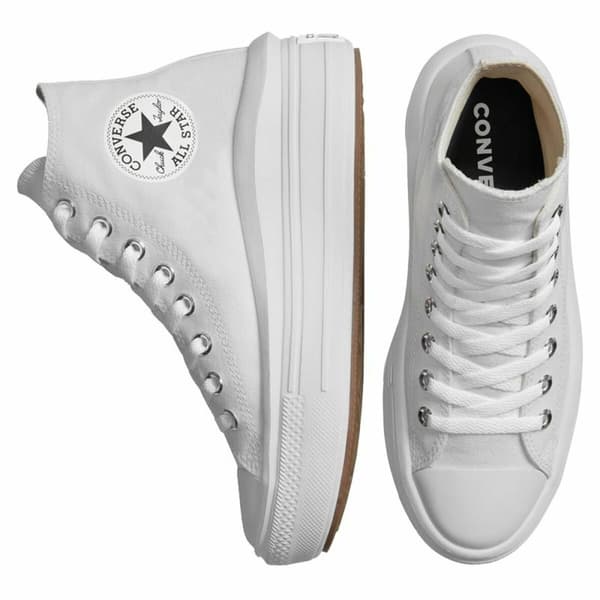 Naisten vapaa-ajan lenkkarit Converse All Star Move Valkoinen - 36