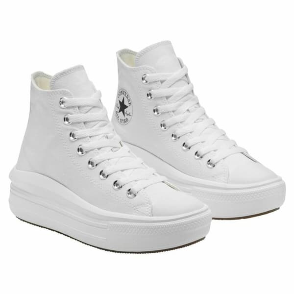 Naisten vapaa-ajan lenkkarit Converse All Star Move Valkoinen - 36