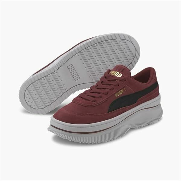 Naisten vapaa-ajan lenkkarit Puma Sportswear Deva Suede Tummanpunainen - 36