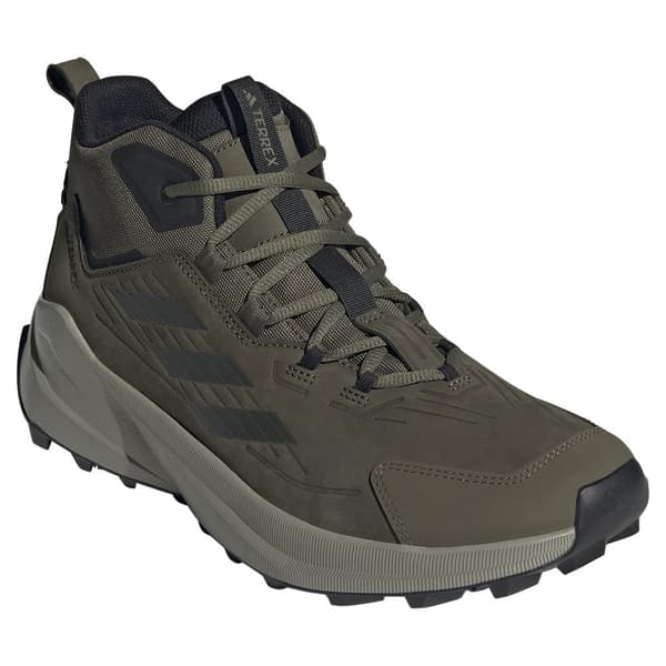 Adidas Terrex Trailmaker 2.0 Mid Leather Vandringsskor Grönt EU 44 Man