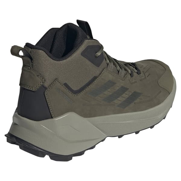 Adidas Terrex Trailmaker 2.0 Mid Leather Vandringsskor Grönt EU 44 Man