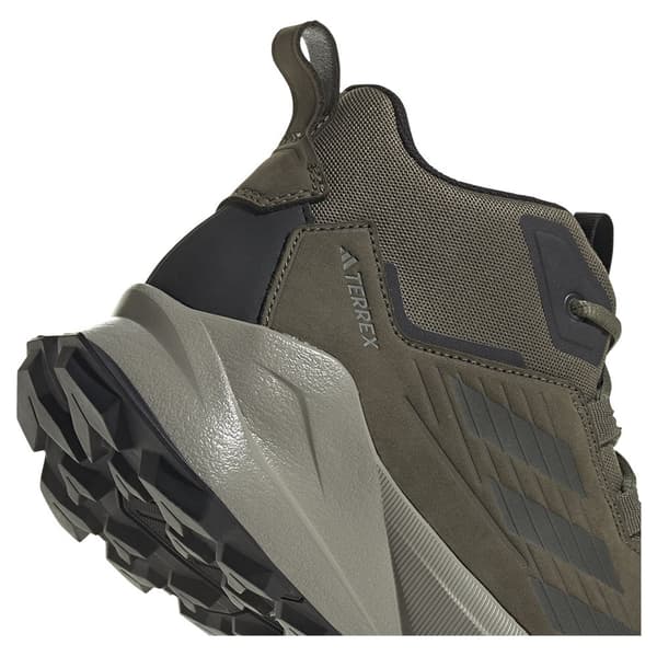 Adidas Terrex Trailmaker 2.0 Mid Leather Vandringsskor Grönt EU 44 Man