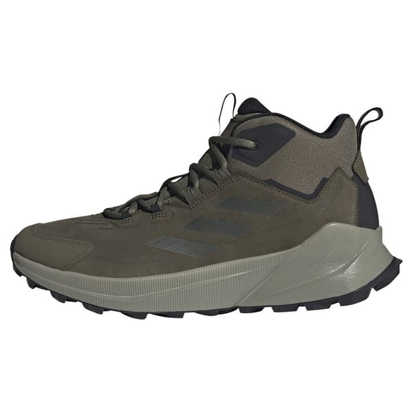 Adidas Terrex Trailmaker 2.0 Mid Leather Vandringsskor Grönt EU 44 Man