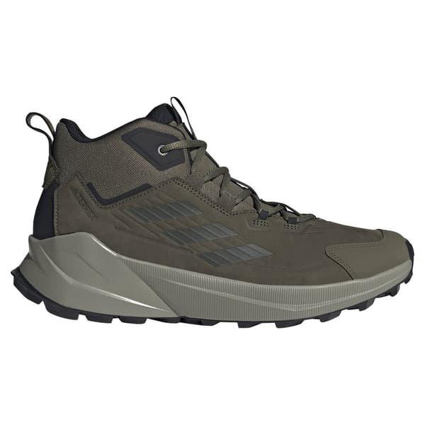Adidas Terrex Trailmaker 2.0 Mid Leather Vandringsskor Grönt EU 44 Man
