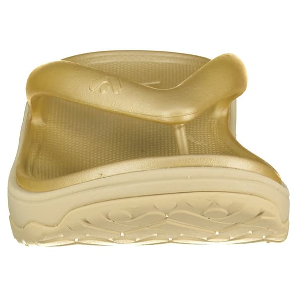 Fitflop Relieff Metallic Recovery Toe-post Tofflor Guld EU 39 Kvinna