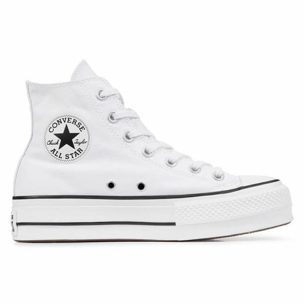 Sportskor Casual Dam Converse All Star Platform High Top Vit - 40