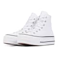 Miniatyrbilde 1 av 9: Jobbesko til Kvinner Converse All Star Platform High Top Hvit - 42