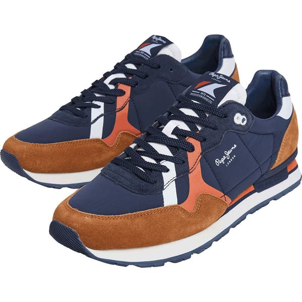 Pepe Jeans Brit Road Sko Brun EU 45 Mand