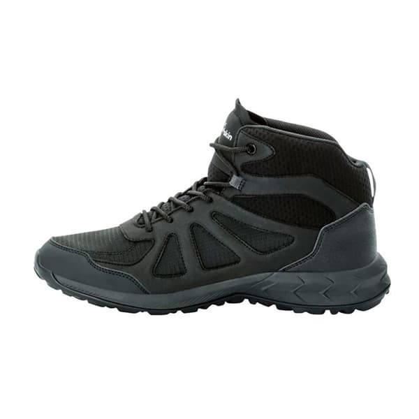 Jack Wolfskin Woodland 2 Texapore Mid Vandringskängor Grå EU 45 1/2 Man