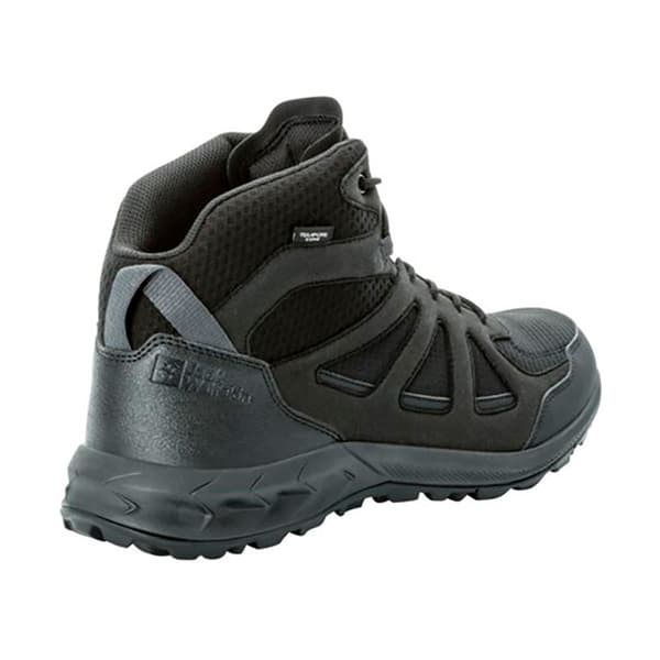 Jack Wolfskin Woodland 2 Texapore Mid Vandringskängor Grå EU 45 1/2 Man