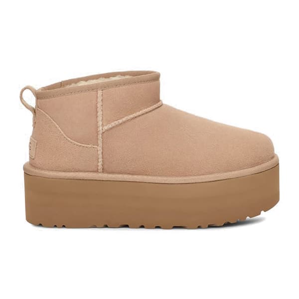 Ugg Classic Ultra Mini Platform Stövlar Beige EU 41 Kvinna