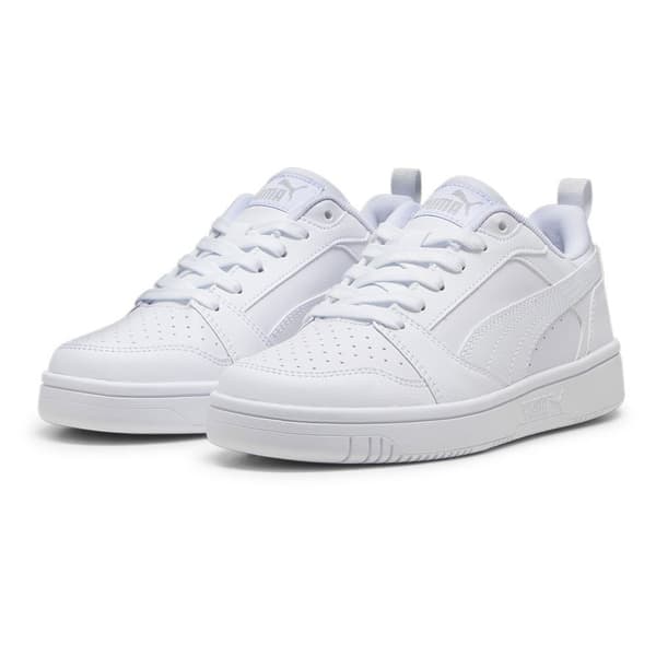 Puma Rebound V6 Lo Skor Vit EU 38 Pojke
