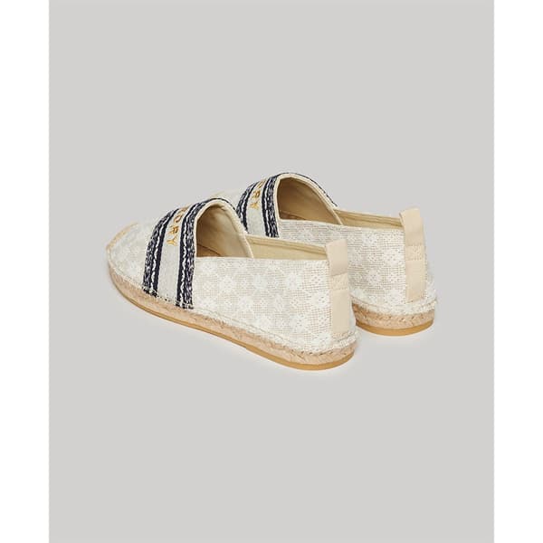 Superdry Canvas Overlay Espadriller Guld EU 38 Kvinna