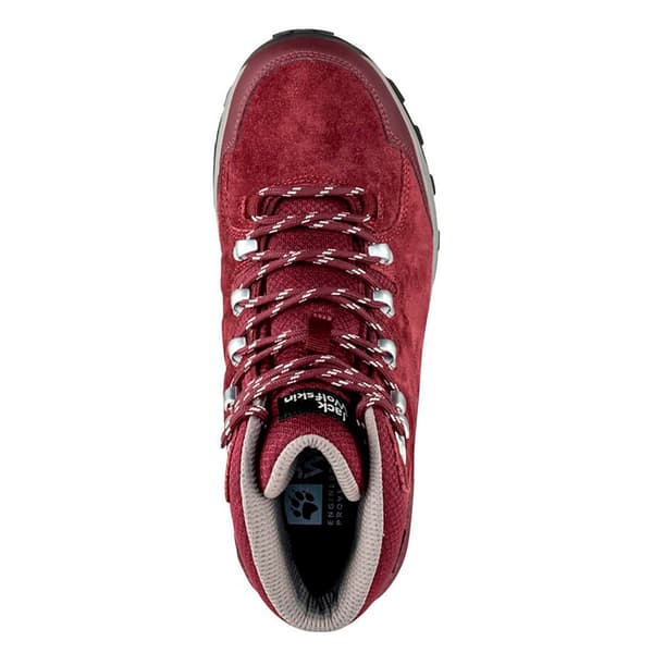 Jack Wolfskin Refugio Texapore Mid Vaelluskengät Punainen EU 36 Nainen