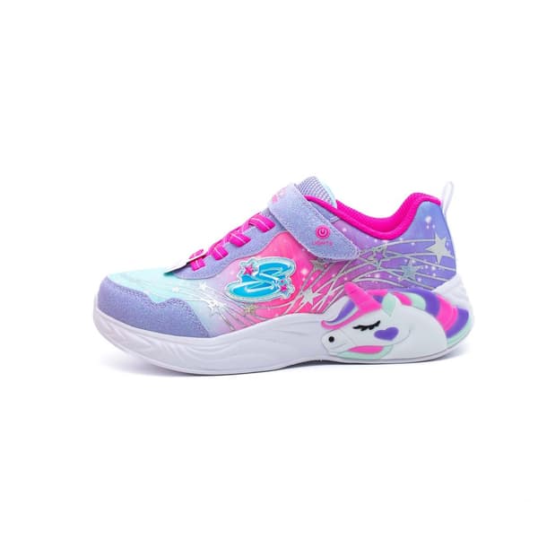 Skechers Unicorn Dreams Wishful Magic Urheilukengät Ilman Nauhoja Violetti EU 30 Poika