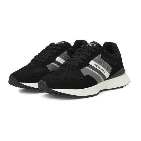 Jack & Jones Boston Sko Sort EU 45 Mand