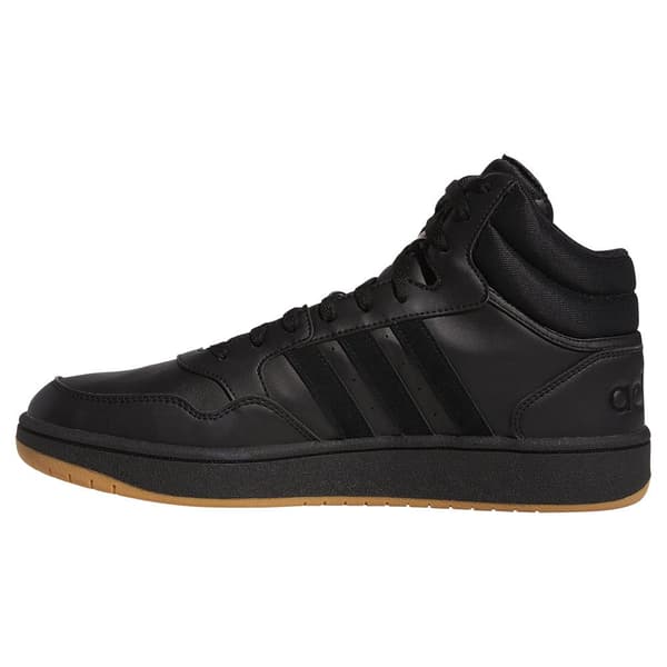 Adidas Hoops 3.0 Mid Sko Sort EU 45 1/3 Mand